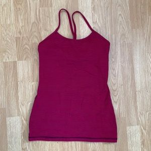 Pink lulu lemon tank